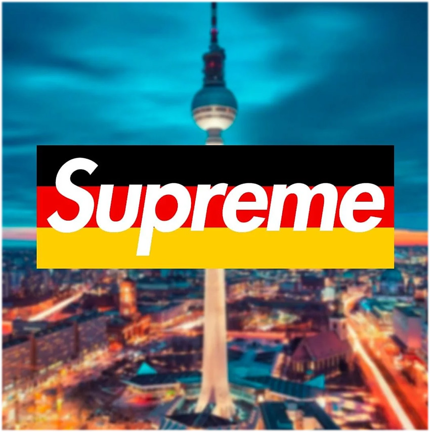 Supreme Berlin Store（ベルリンストア）オープン予定