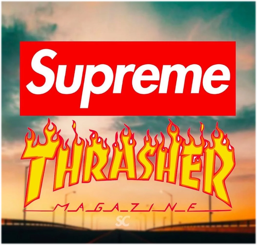 Supreme×THRASHER（スラッシャー）